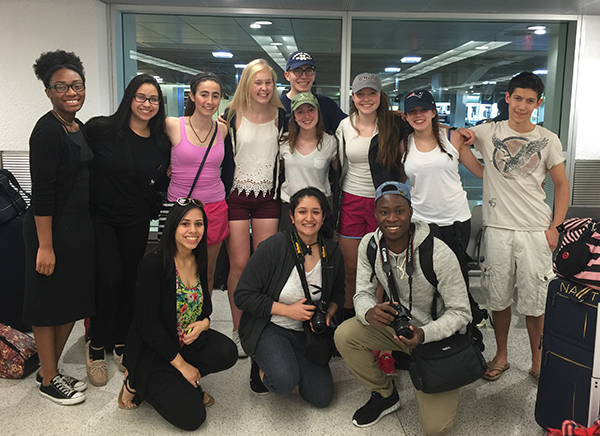 Students en route to Cuba Students en route to Cuba