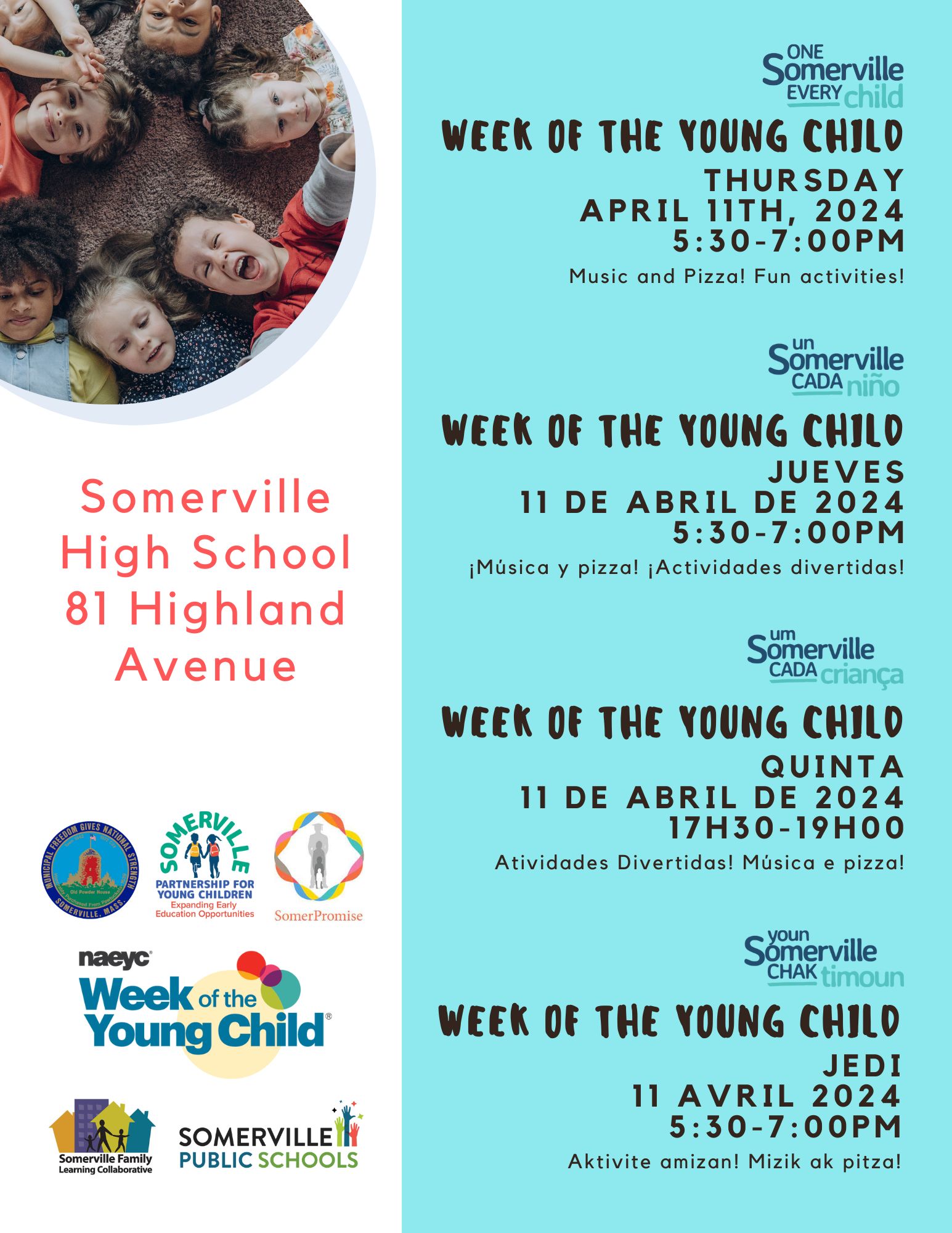 Week of the Young Child 2024 Flyer